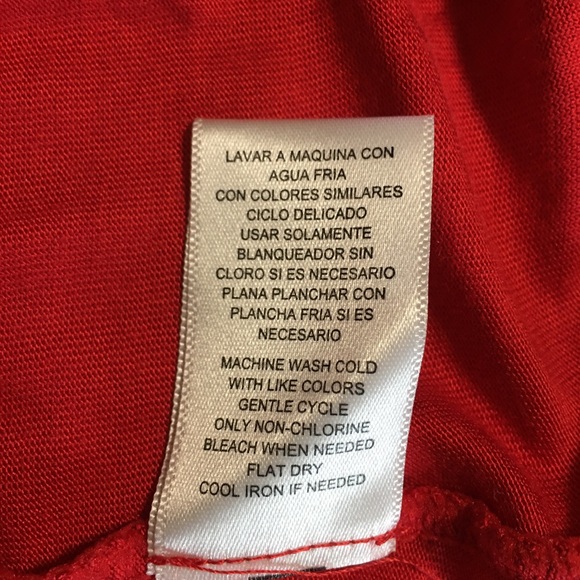 Daisy Fuentes LG Maxi Dress Red Sleeveless Keyhole pleated neck NWT - Picture 8 of 10